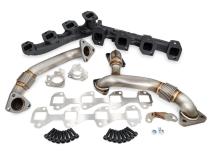 Manifolds and Up-Pipes GM 2007.5-2010 Y Pipe LMM - Black