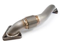 Right Up-Pipe Compound Turbo Round-Pipe PPE Diesel