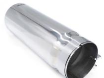Exhaust Tip Stainless GM 15-19 PPE Diesel Silver Polished