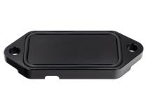 2001-2020 GM 6.6L Duramax Coolant Block-Off Plate - Billet Aluminum - Black
