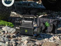 EGOI Portable Air Compressor System 7.0 CFM With Digital Control Panel, Storage Bag, Hose &amp;amp; Attachments Single Motor Up Down Air