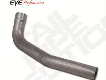 Exhaust Pipe 4 Inch 03-Early 07 Dodge RAM 2500/3500 Section Pass Steel Performance Series Exhaust Tail Pipe Diamond Eye