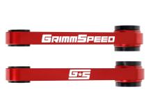 Pitch Stop Mount Race Version Red 95A BushingsFor Subaru 02+ Impreza/WRX/STI 04-21 Forester 05-12 Legacy 05-09 Outback 13-21 Crosstrek GrimmSpeed