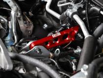 Pitch Stop Mount Race Version Red 95A BushingsFor Subaru 02+ Impreza/WRX/STI 04-21 Forester 05-12 Legacy 05-09 Outback 13-21 Crosstrek GrimmSpeed