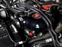 Post MAF Hose Kit Black For Subaru 15-17 STI (w/ OEM Sound Generator Tube) GrimmSpeed