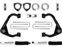2019-2022 Chevy 1500 4WD 4 Inch Lift Kit w/ Upper Control Arms and Shocks Tuff Country