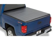 EZ-Fold Soft Tri-Fold Tonneau Cover For Nissan 2005-2024 Frontier 5.0 Foot Black Tailgate Spoiler Not Included Bestop