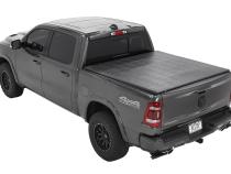EZ-Fold Soft Tri-Fold Tonneau Cover For Ram 2019-2024 1500 5.7 Foot Black Tailgate Spoiler Not Included Bestop