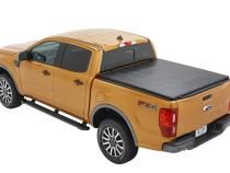 EZ-Fold Soft Tri-Fold Tonneau Cover For Ford 2019-2024 Ranger 5.0 Foot Black Tailgate Spoiler Not Included Bestop