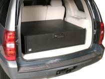 Tactical Gear SUV Security Drawer Universal Midsize Black Tuffy Security Products