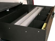 Tactical Gear SUV Security Drawer Universal Large Black Tuffy Security Products