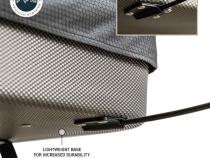 HD Bundu 3 - Hard Shell Pop Up Roof Top Tent, 3 Person, Grey Body and Black Rainfly Overland Vehicle Systems