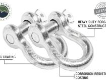 Recovery Shackle D-Ring Bow Shackle vs Soft Shackle Overland Vehicle Systems