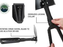 Multi Functional Military Style Utility Shovel for extreme Overland Vehicle Systems