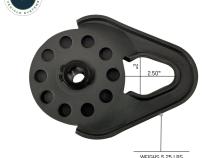 Snatch Block Pulley - Standard Universal Overland Vehicle Systems