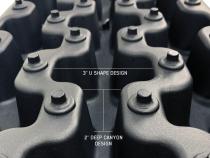 Recovery Ramps for 4WDs Gray/Black Universal + Storage Bag Overland Vehicle Systems