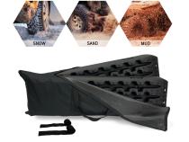 Recovery Ramps for 4WDs Gray/Black Universal + Storage Bag Overland Vehicle Systems
