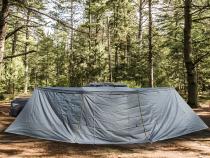 Nomadic Awning 270 Degree - Passenger Side Dark Gray Awning Overland Vehicle Systems