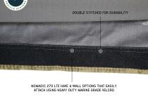 Nomadic 270 LTE Driver Side 270 Degree Awning Premium Overland Vehicle Systems