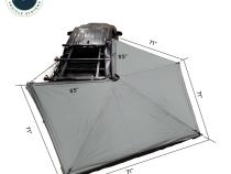 Nomadic 270 LTE Passenger Side 270 Degree Awning Overland Vehicle Systems