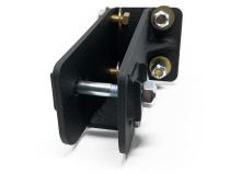 Axle Pivot Drop Brackets 80-97 Ford F250 4WD W/2 Inch Front Lift Kit and 4 Bolt Mounting Tuff Country
