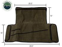 Rolled General Tool Storage Bag - Waxed Canvas Overland Vehicle Systems