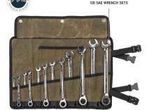 Large Wrench Tool Roll (24 Slot) Number 16 Waxed Canvas Overland Vehicle Systems