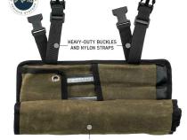 Large Wrench Tool Roll (24 Slot) Number 16 Waxed Canvas Overland Vehicle Systems