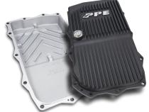 2010-2022 w/ ZF-8 Speed Heavy-Duty Cast Aluminum Transmission Pan Black