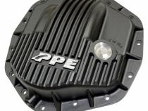 Heavy Duty Cast Aluminum Rear Differential Cover GM/Ram 2500/3500 HD Black PPE Diesel