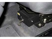 Front Driver Side Underseat Drawer - 03-06 Wrangjer TJ w/ Flip Seat Black Tuffy Security Products