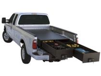 Truck Bed Security Drawer Universal Standard Bed 6.5 ft. 14 Inch Tall Black Tuffy Security Products