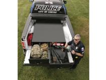 Truck Bed Security Drawer Universal Standard Bed 6.5 ft. 14 Inch Tall Black Tuffy Security Products