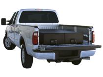 Truck Bed Security Drawer Universal Long Bed 8 ft. 10 Inch Tall Black Tuffy Security Products