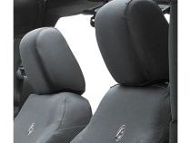 Jeep Seat Covers For Jeep 2007-2012 Wrangler JK 4 Door Front Premium Vinyl Fabric Black Diamond Bestop