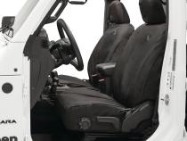 Jeep Seat Covers For Jeep 2020-2023 Gladiator 4 Door Front Premium Vinyl Fabric Black Diamond Bestop