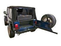 Standard Cargo Enclosure - 97-06 Wrangler TJ Black Tuffy Security Products