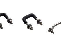 Jeep CJ Windshield Tie Down Kit 55-86 CJ Polished Silver Kentrol