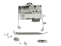 Jeep CJ Battery Tray with support arm 76-86 CJ Polished Silver Kentrol