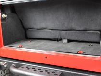 Jeep YJ/TJ Inside Rear Body Protector 87-06 Wrangler TJ/YJ Polished Silver Kentrol