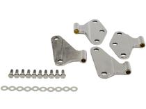 Jeep JK Body Door Hinge Set 4 Pieces 2 Door 07-18 Wrangler JK Polished Silver Kentrol