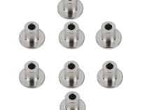 Jeep JK JK OEM Anti-Theft Door Nuts 4 Door 07-18 Wrangler JK Polished Silver Kentrol