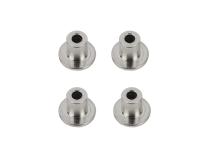 Jeep JK JK OEM Anti-Theft Door Nuts 2 Door 07-18 Wrangler JK Polished Silver Kentrol