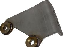 Jeep JK CB Antenna Mount For 07-18 Wrangler JK Unfinished Stainless Steel Kentrol