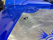 Jeep Wrangler Hood Bumper Deletes For 97-19 Wrangler JK/TJ Polished Stainless Steel Kentrol