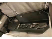 Rear Underseat Lockbox - 07-21 Tundra w/ Double Crew Cab Excludes CrewMax Black Tuffy Security Products