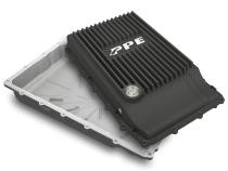 Ford 10R80 Shallow Pan 2017-2022 Black Heavy-Duty Cast Aluminum Transmission Pan