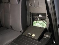 Rear Cubby Cover 05-22 Tacoma Crew Cab Black Tuffy Security Products
