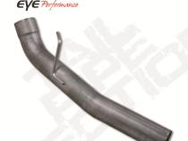 Exhaust Pipe 4 Inch 07.5-10 Silverado/Sierra 2500/3500 Diesel Second Section Pass Steel Exhaust Tail Pipe Diamond Eye
