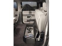 Rear Underseat Lockbox 15-22 F-150 17-22 F-250/350/450 Super Duty w/ Crew Cab 60 Percent Length Black Tuffy Security Products